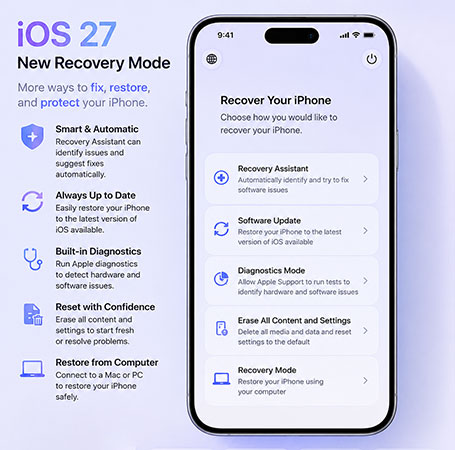 ios 27 new recovery mode