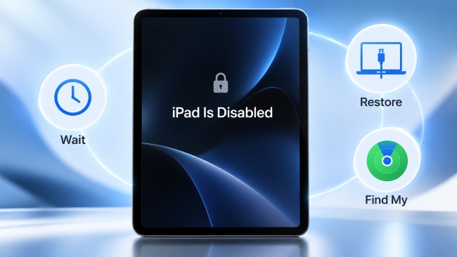 ipad is disabled