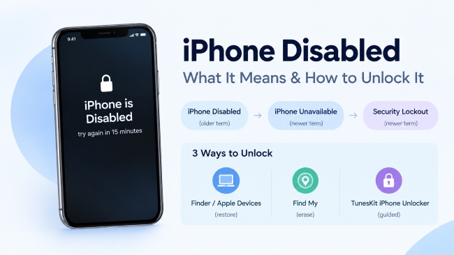 iphone disabled