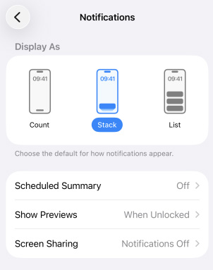 manage your notifications