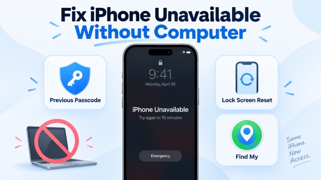iphone unavailable without computer