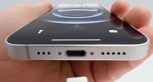 iphone usb c port
