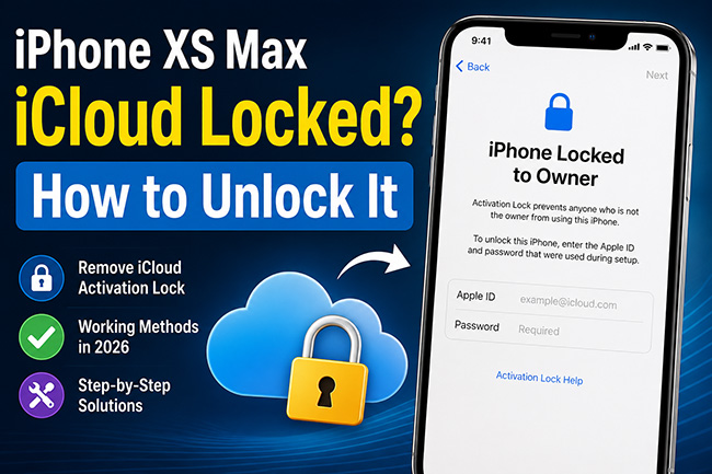 iphone xs max icloud locked