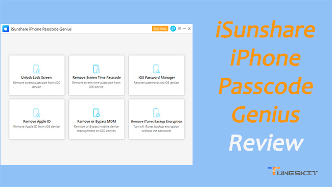 isunshare iphone passcode genius review