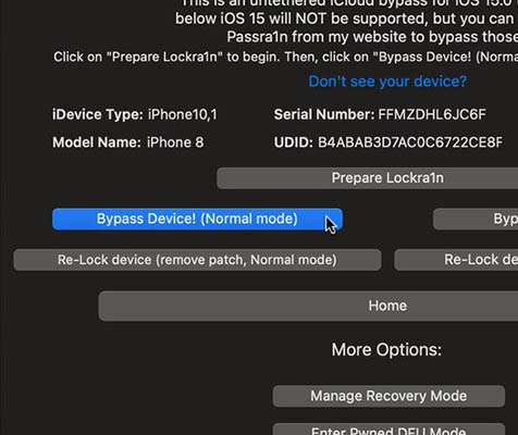 lockra1n bypass button