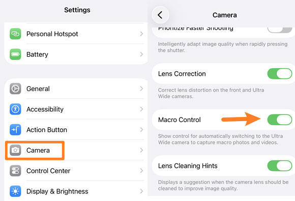 turn off macro control