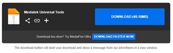 mediatek universal tool download package