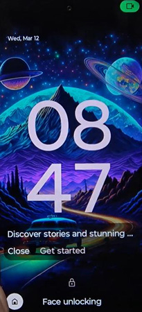 motorola face id unlock