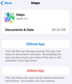 offload maps