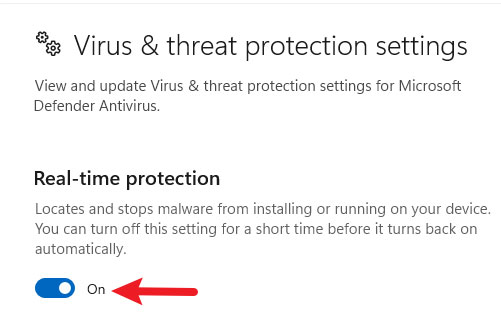 shut down anti virus software