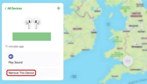 remove airpods from apple id
