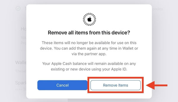 remove apple pay remotely