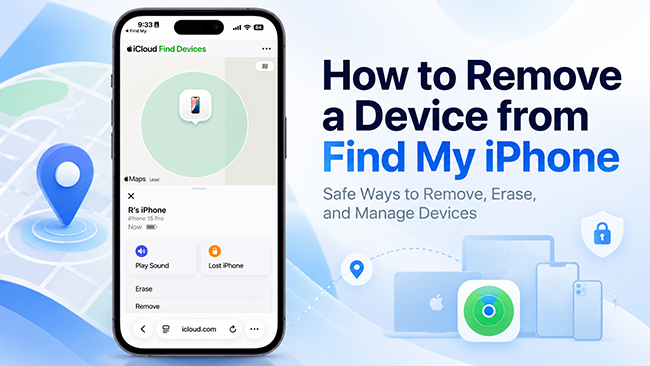 remove devices from find my iphone