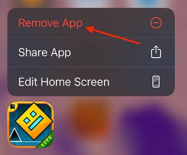 remove geometry dash