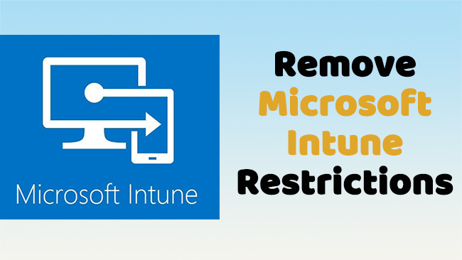 how to remove microsoft intune mdm lock