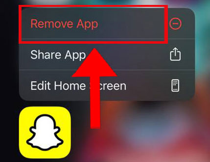 reinstall snapchat app on iphone