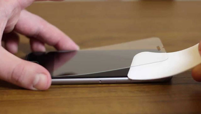 remove the screen protector