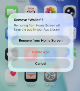 remove banking apps