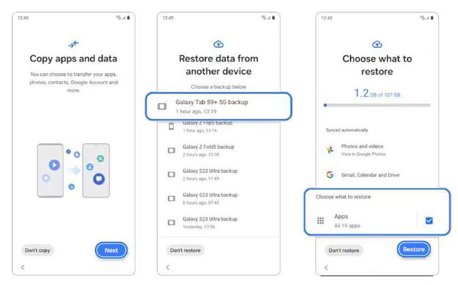 samsung restore data