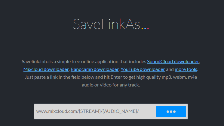 online mixcloud to mp3 converter