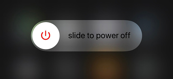 slide to power off ipad