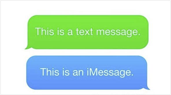 difference between text messages and imessages