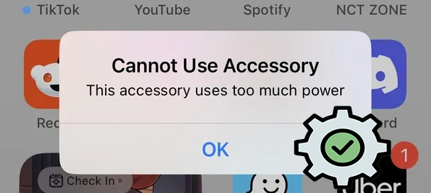 this accessory uses too much power