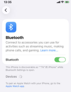 toggle bluetooth
