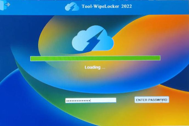 tool wipelocker enter password