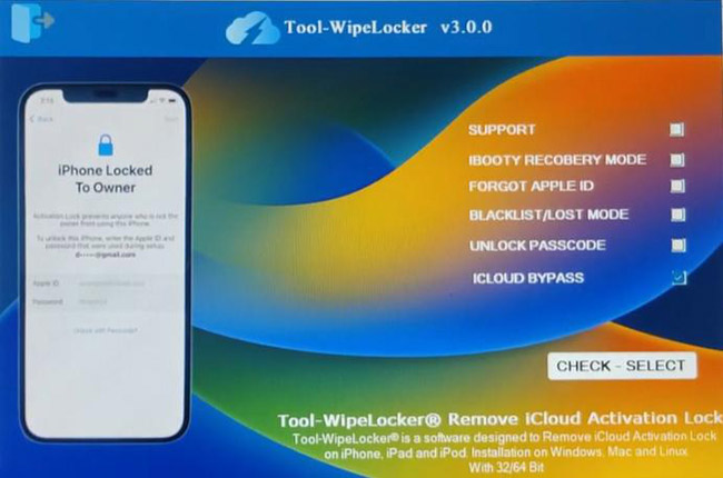tool wipelocker features