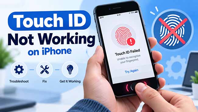 touch id not working on iphone