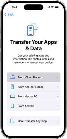 transfer apps and data 1