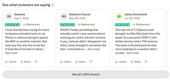 trustpilot iremove tools