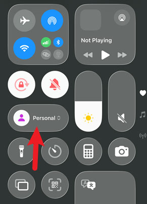 turn off focus mode