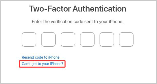 two factor authentication code