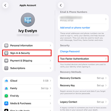 two factor authentication