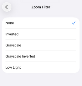 zoom filter