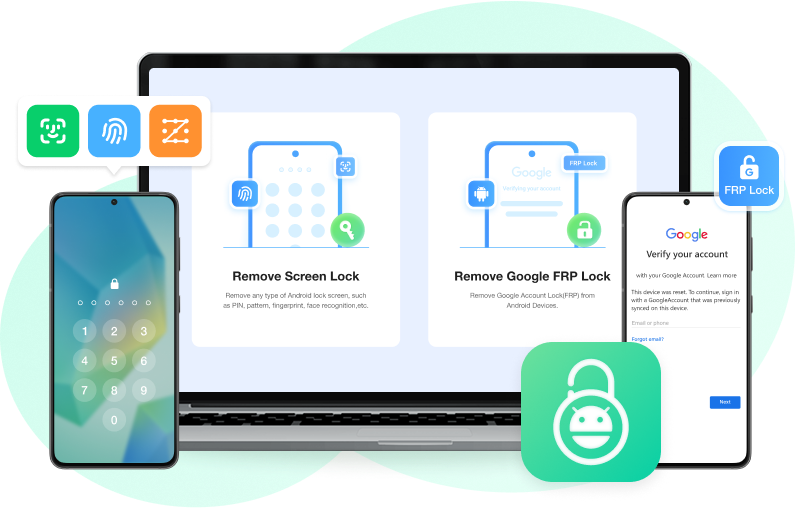 android unlocker banner